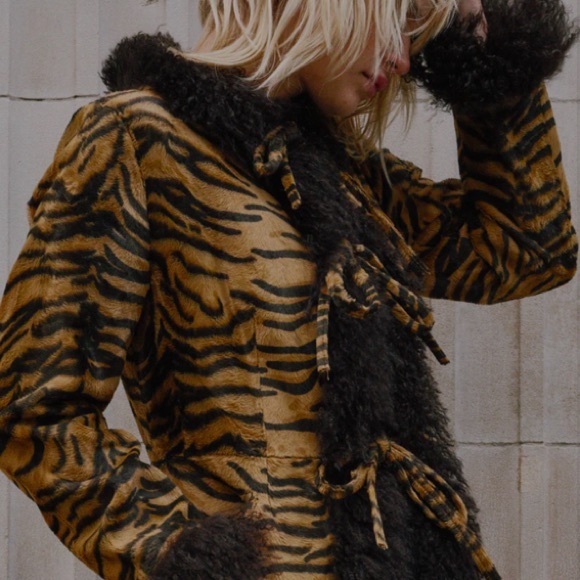 Charlotte Simone Maddie Coat - Sz. L- NWT- Limited Edition 🐅🐅🐅🐅 - Picture 2 of 12